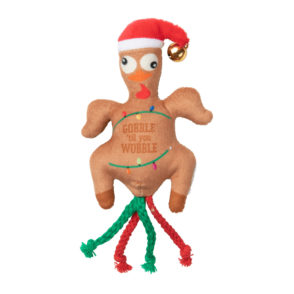 FuzzYard Xmas Cat Toy - Gobble Til You Wobble