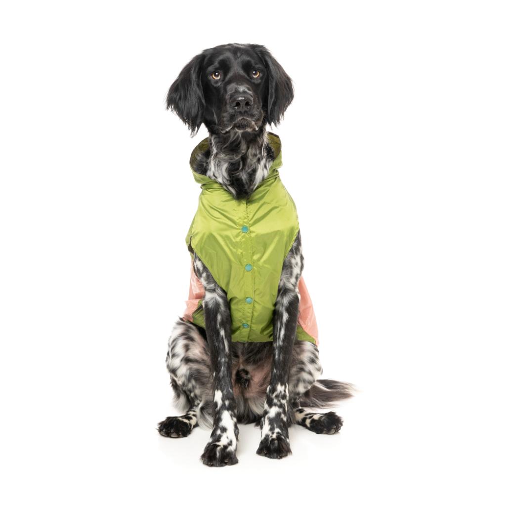 Raincoat Ormond Olive/Pink