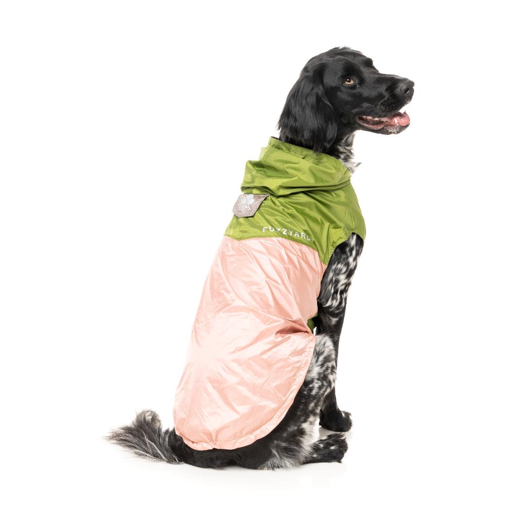 Raincoat Ormond Olive/Pink