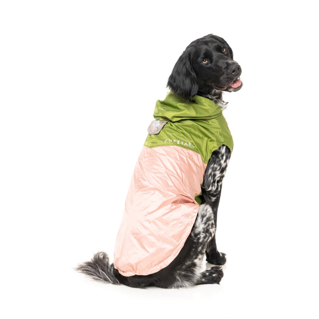 Raincoat Ormond Olive/Pink