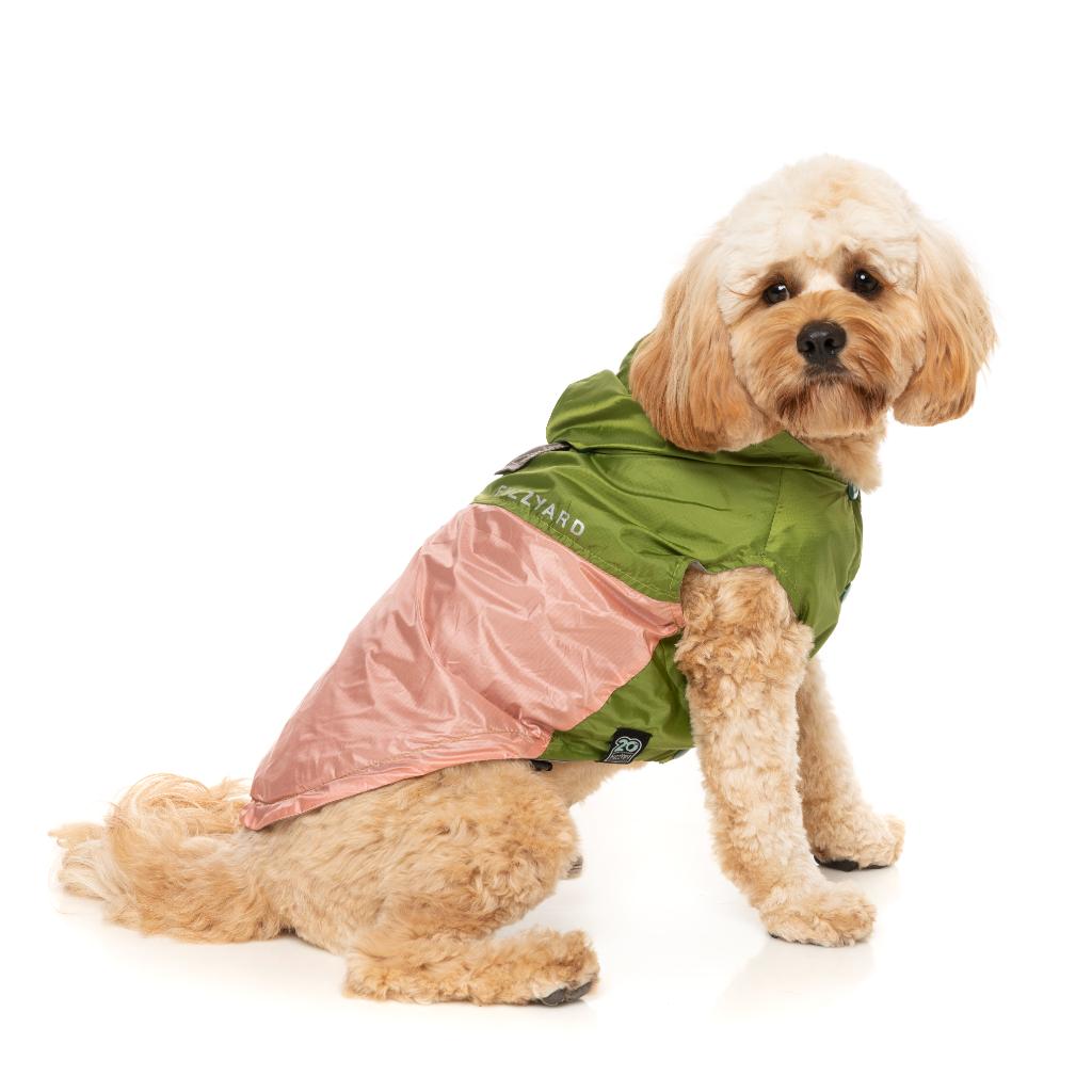 Raincoat Ormond Olive/Pink