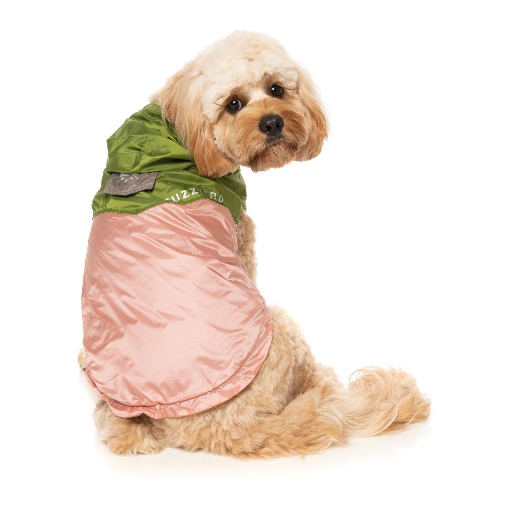 Raincoat Ormond Olive/Pink