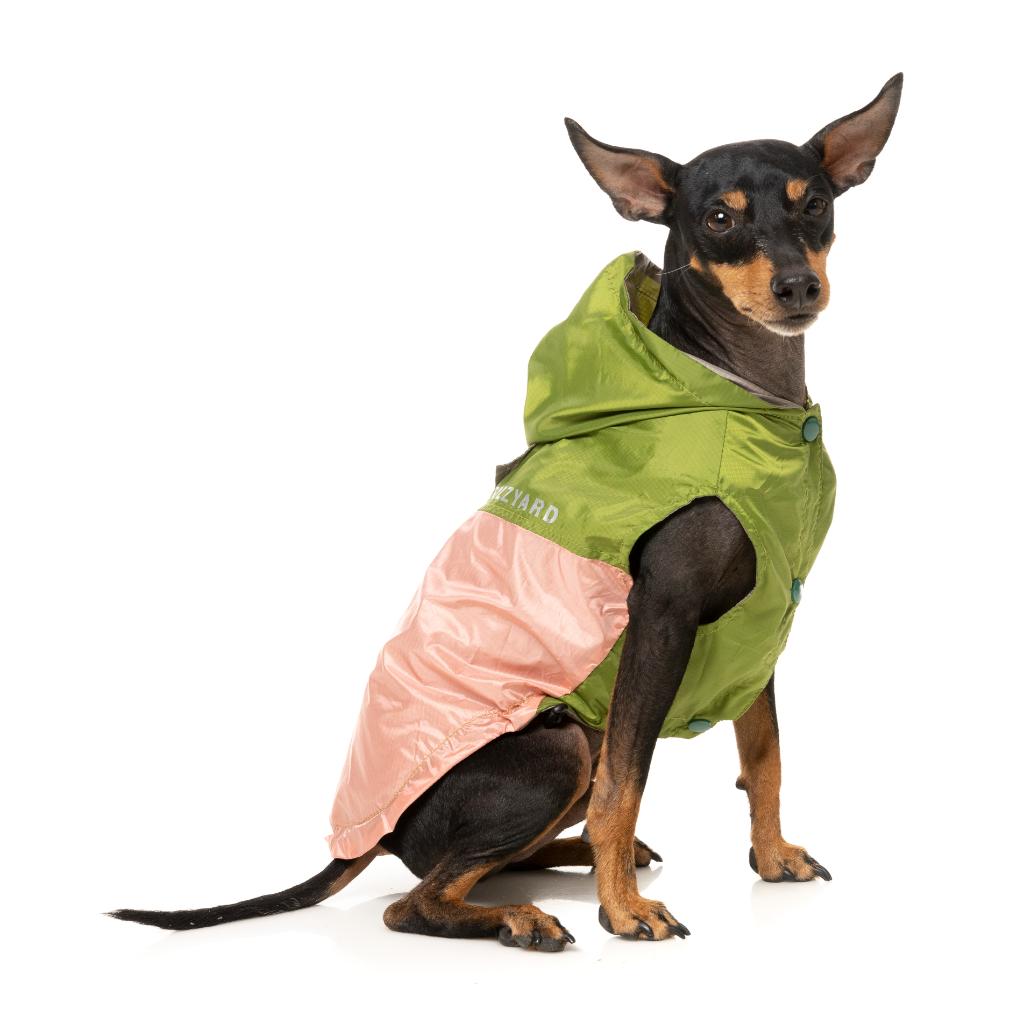 Raincoat Ormond Olive/Pink
