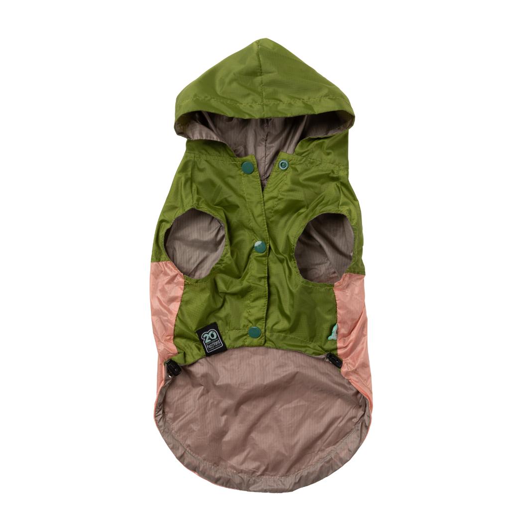 Raincoat Ormond Olive/Pink