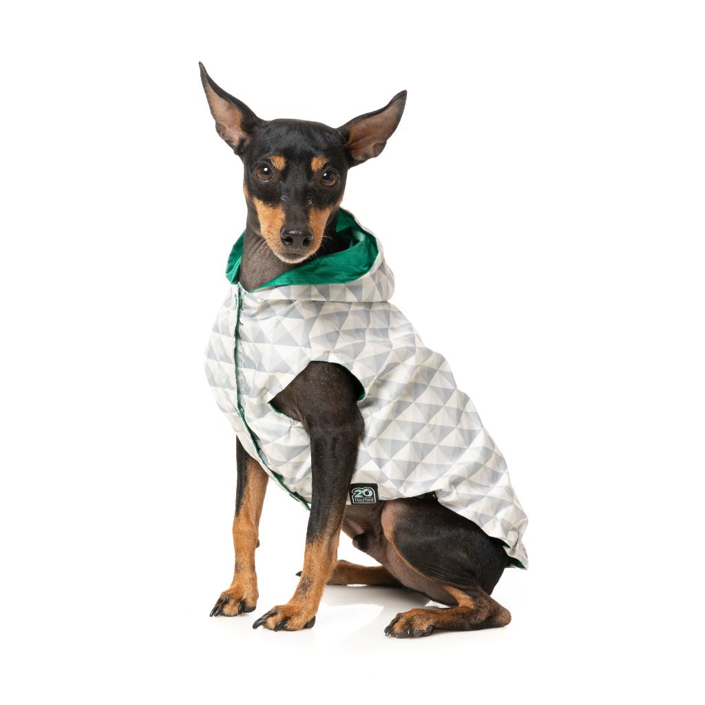 Raincoat Flipside Green/Beige