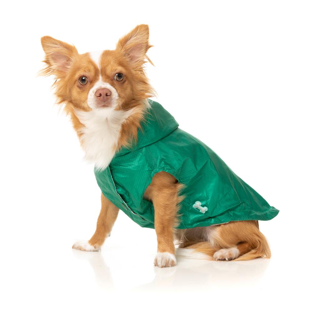 Raincoat Flipside Green/Beige