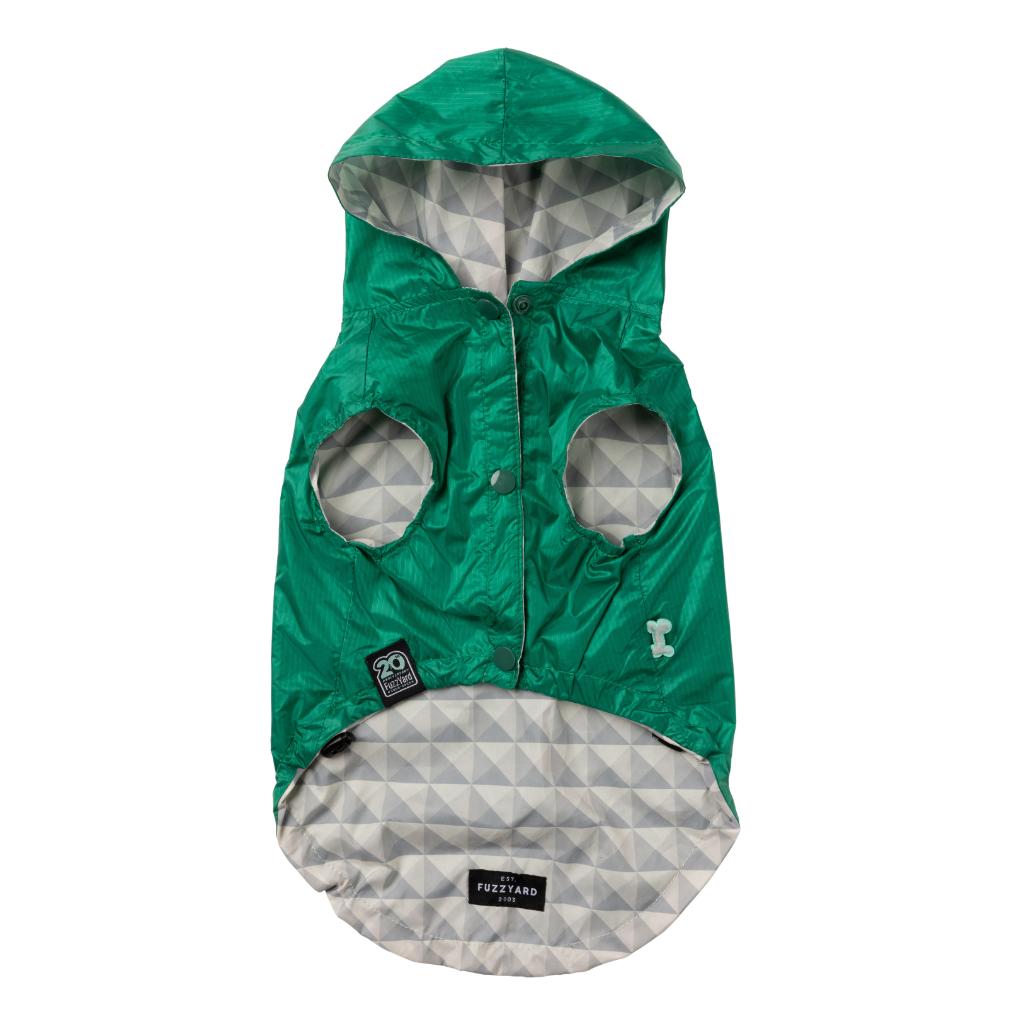Raincoat Flipside Green/Beige