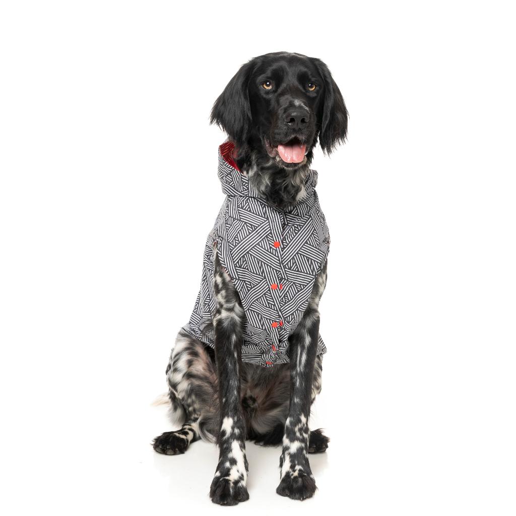 Raincoat Flipside Red/Black/White