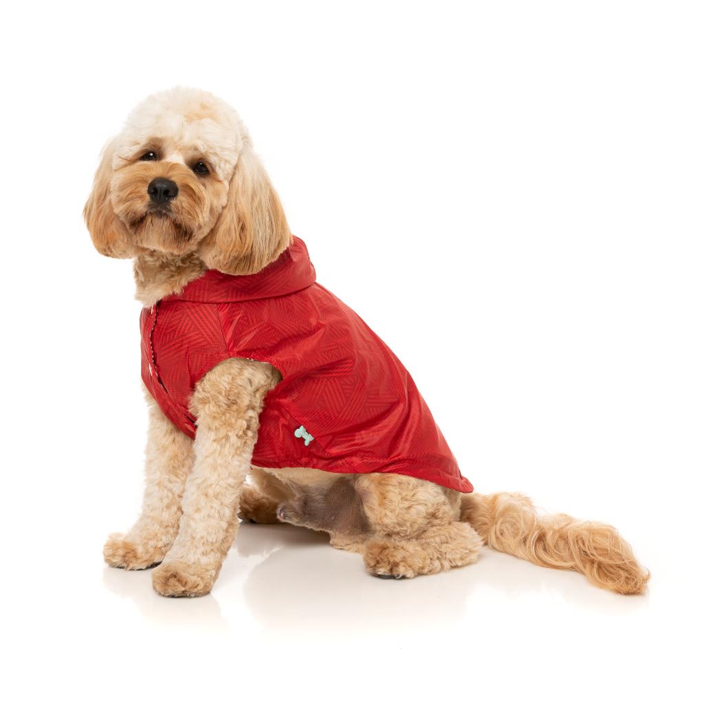 Raincoat Flipside Red/Black/White