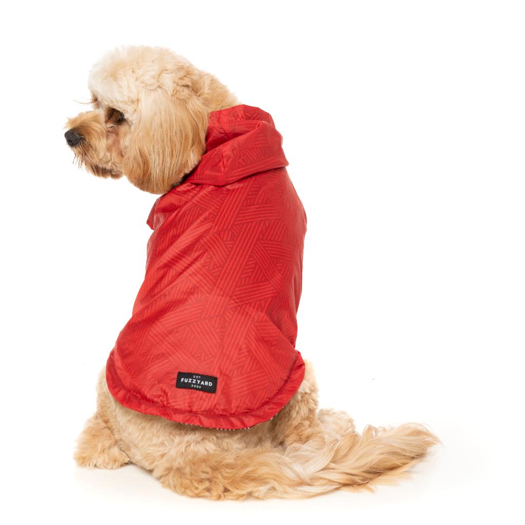 Raincoat Flipside Red/Black/White