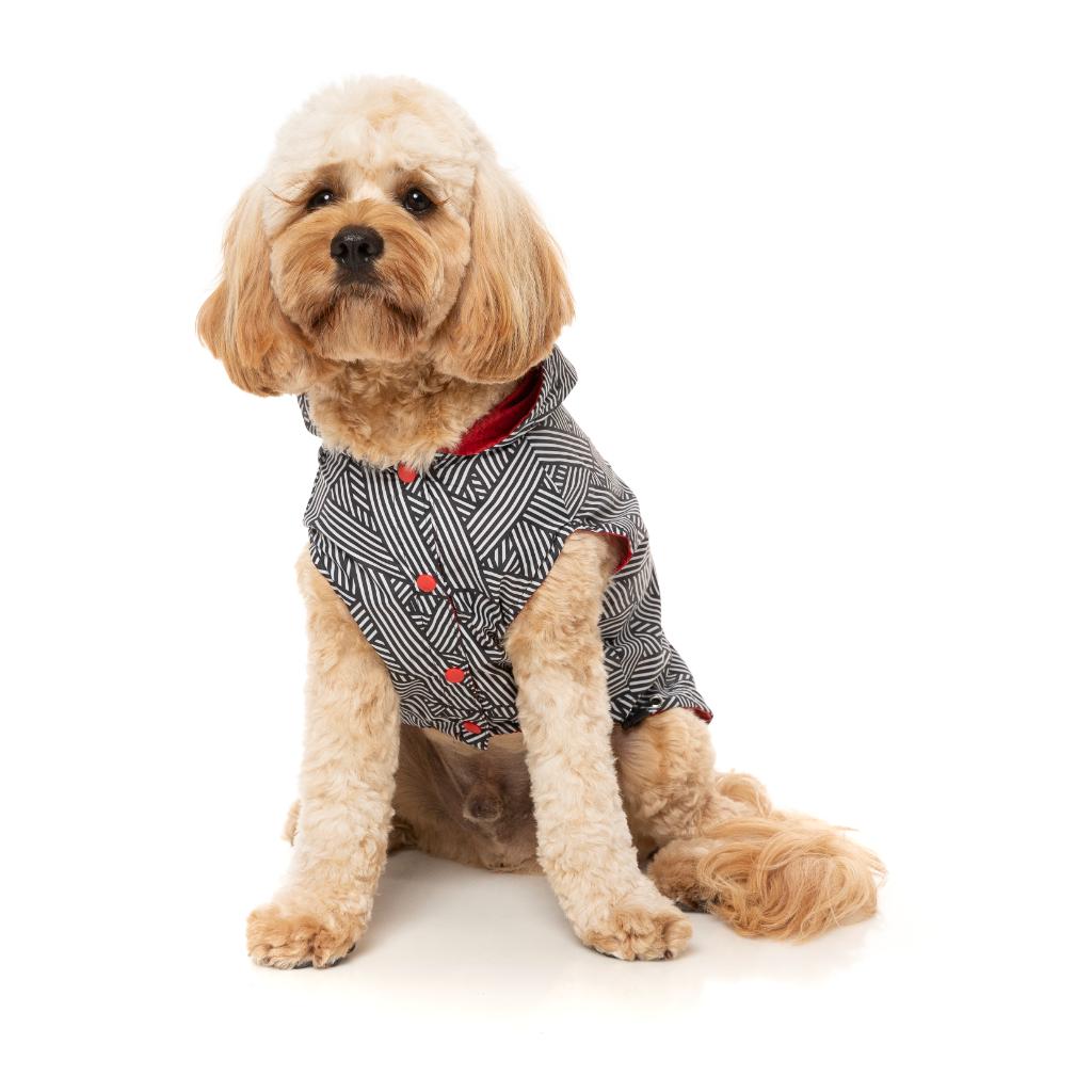 Raincoat Flipside Red/Black/White