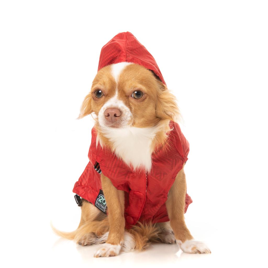 Raincoat Flipside Red/Black/White