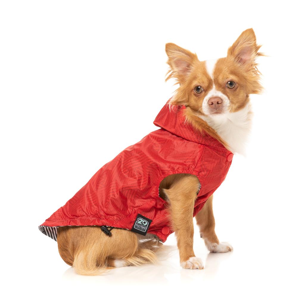 Raincoat Flipside Red/Black/White