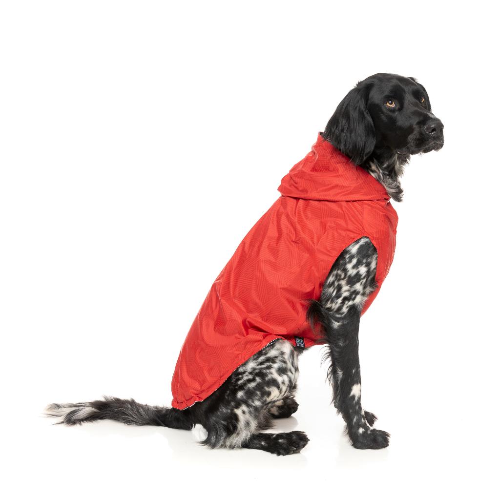 Raincoat Flipside Red/Black/White