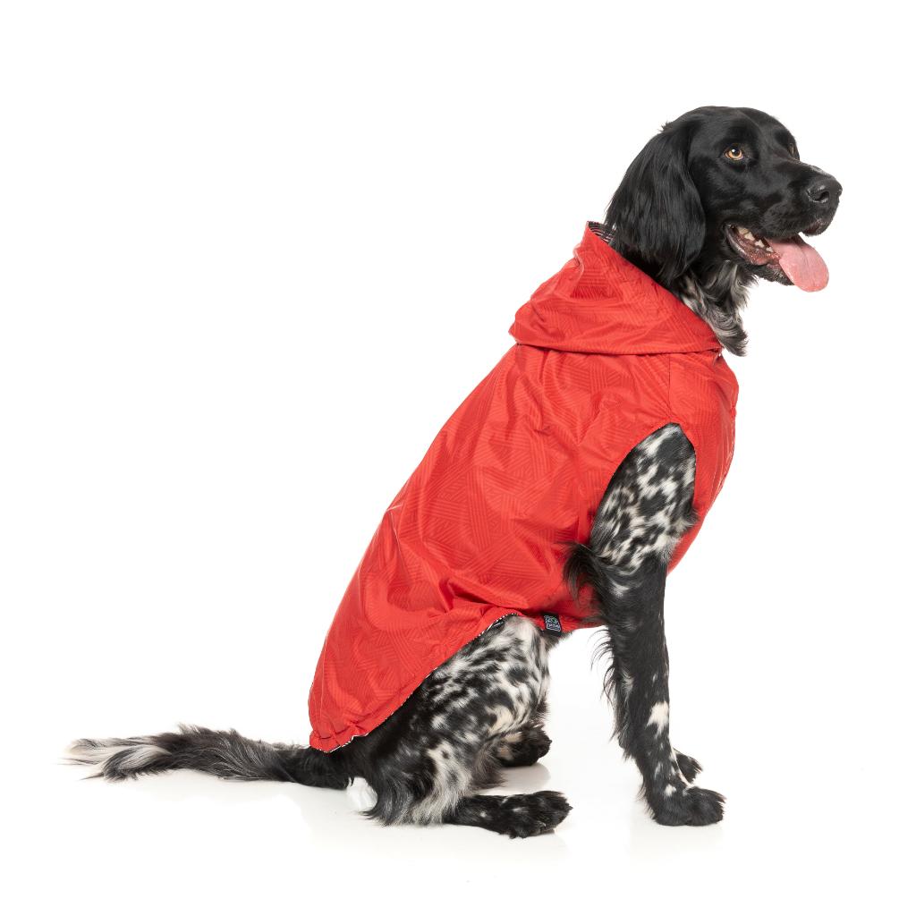 Raincoat Flipside Red/Black/White