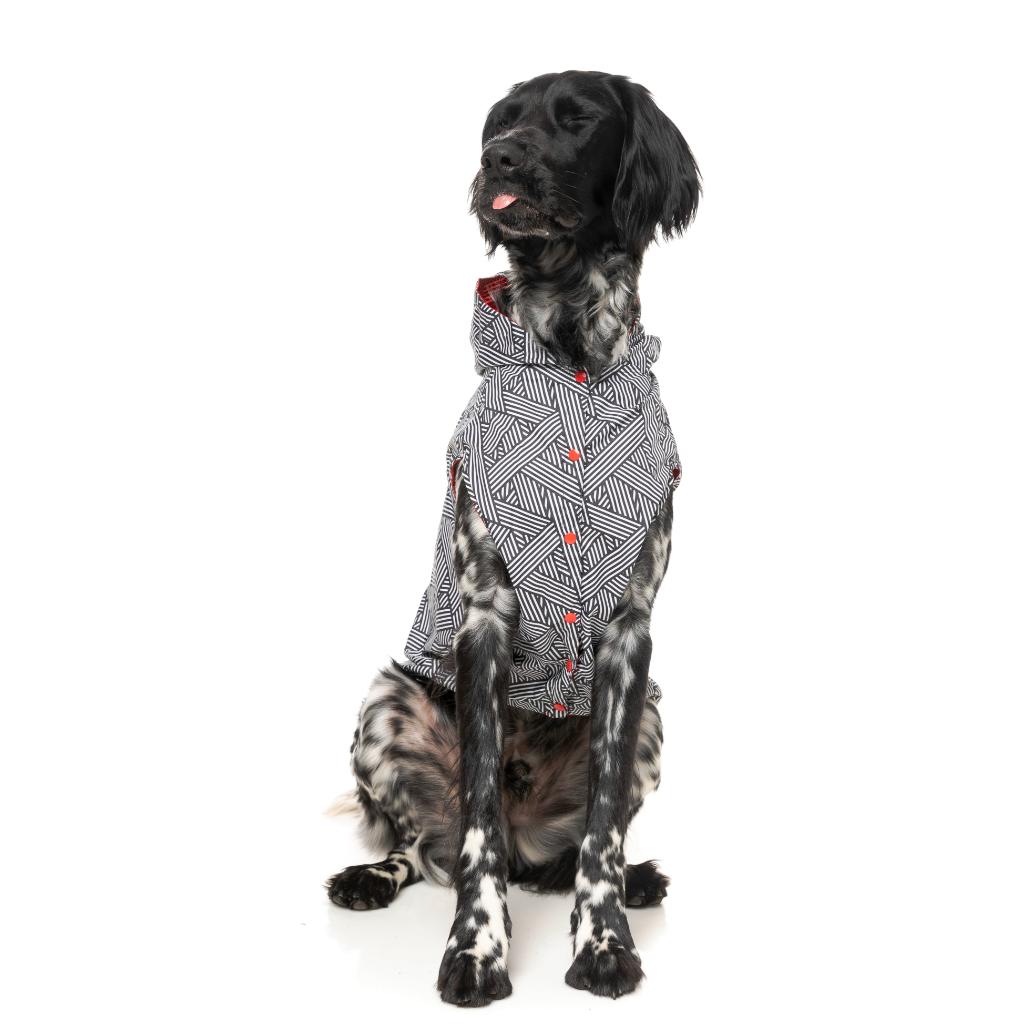 Raincoat Flipside Red/Black/White