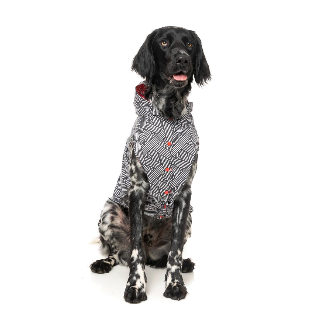 Raincoat Flipside Red/Black/White