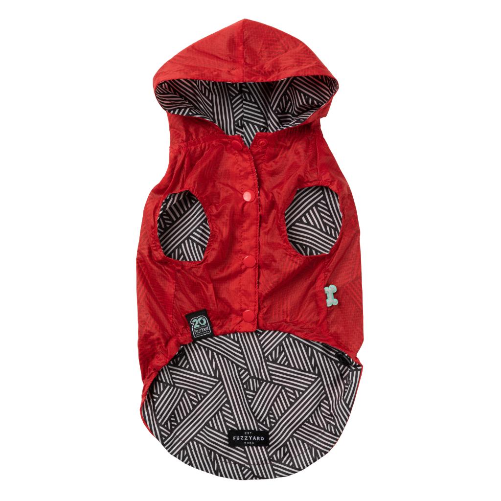 Raincoat Flipside Red/Black/White