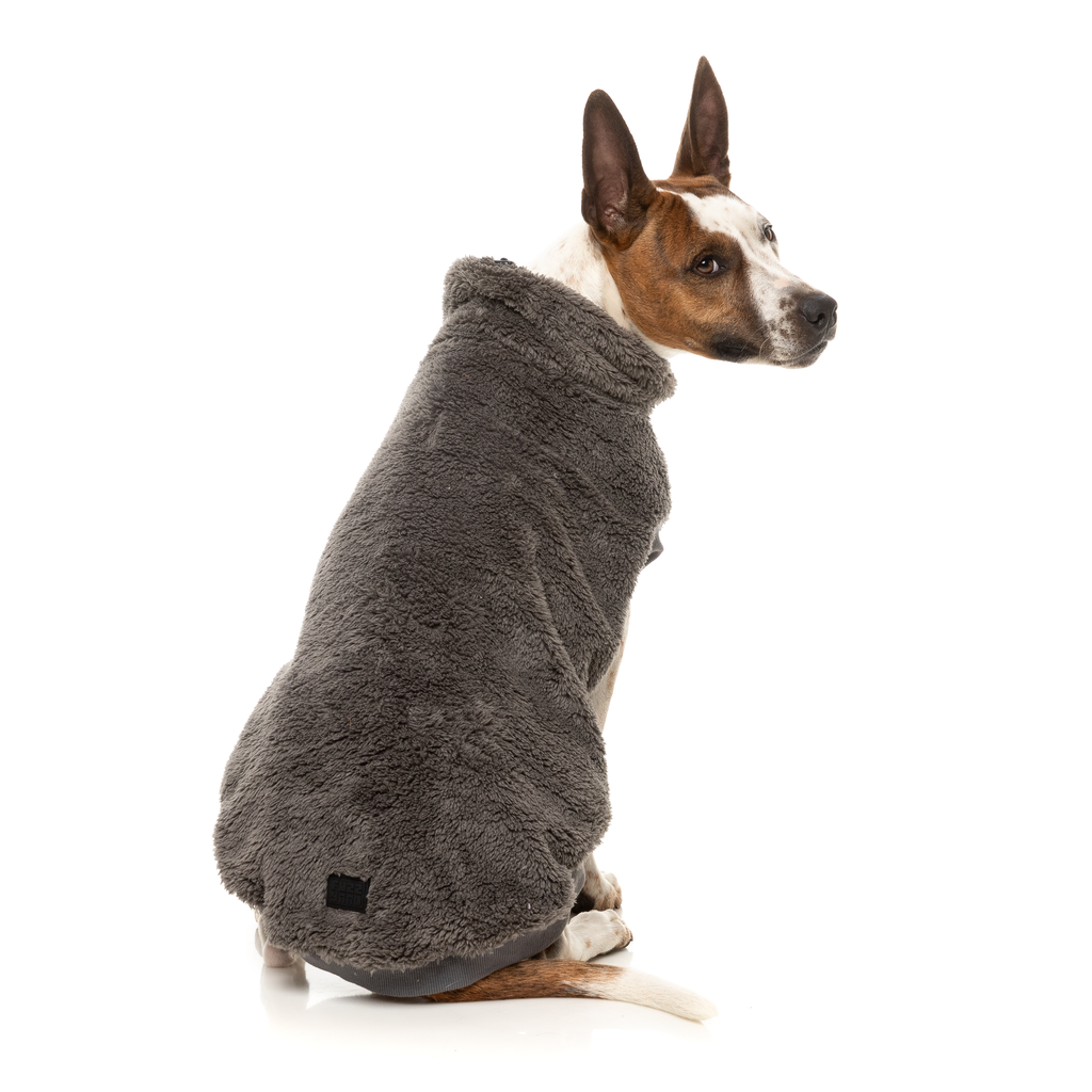 Turtle Teddy Sweater - Gunmetal Grey