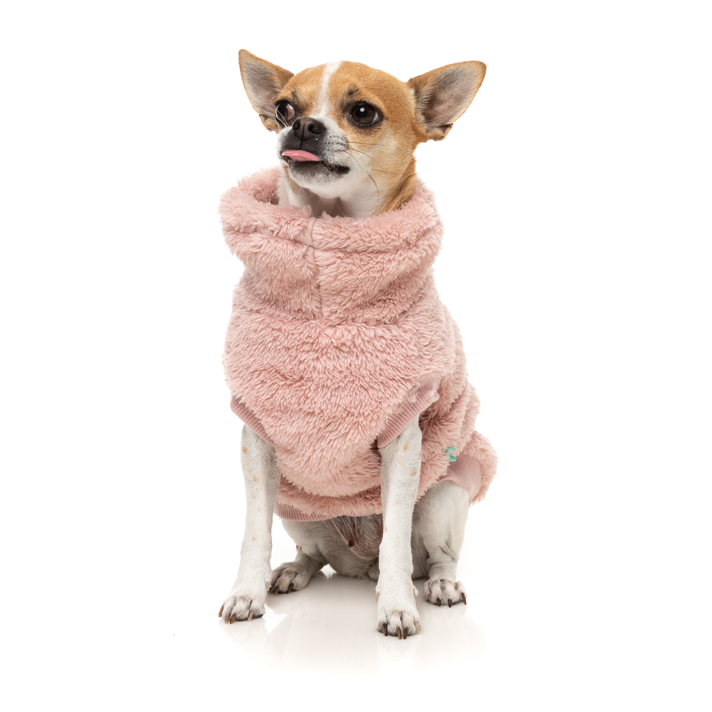 Turtle Teddy Sweater - Blossom Pink
