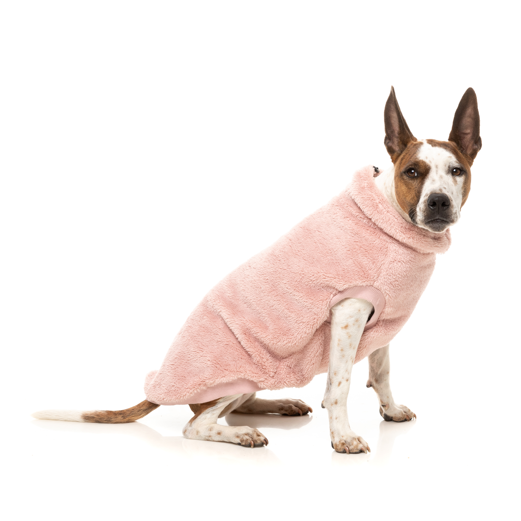 Turtle Teddy Sweater - Blossom Pink