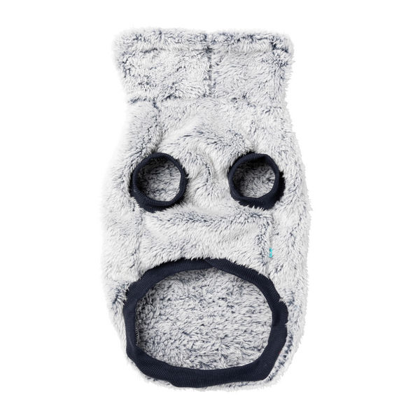 Frosted Teddy Sweater - Navy