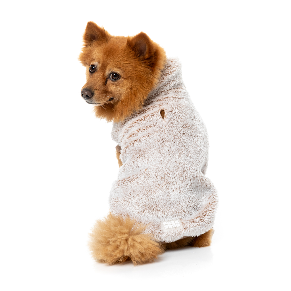 Frosted Teddy Sweater - Latte
