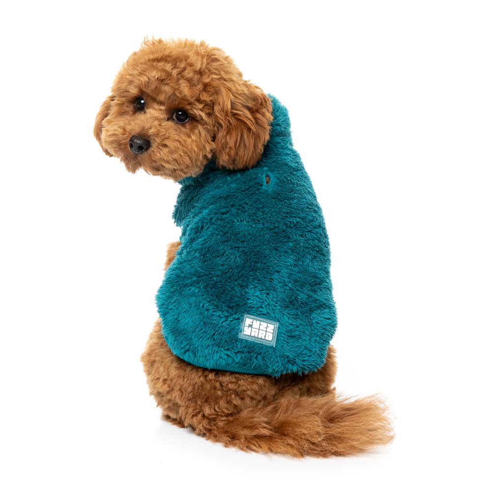 Turtle Teddy Sweater - Deep Teal