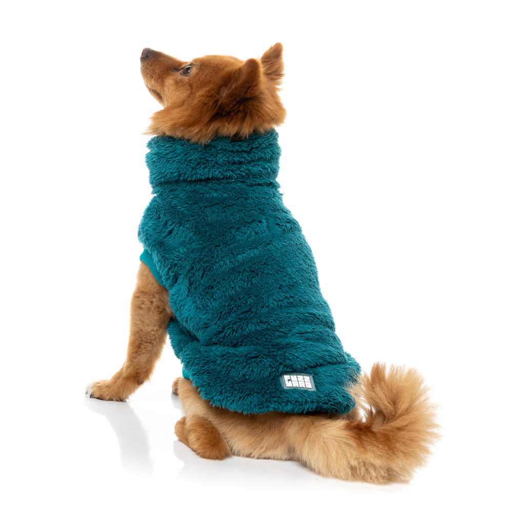 Turtle Teddy Sweater - Deep Teal
