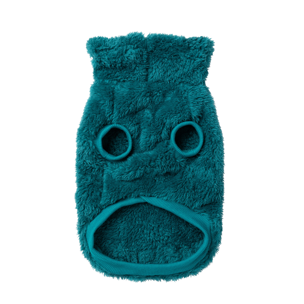Turtle Teddy Sweater - Deep Teal
