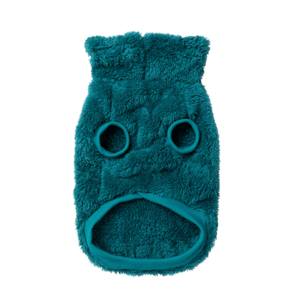 Turtle Teddy Sweater - Deep Teal