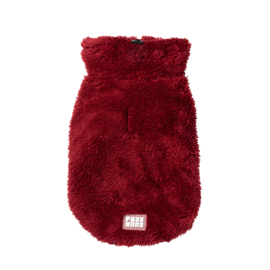 Turtle Teddy Sweater - Maroon