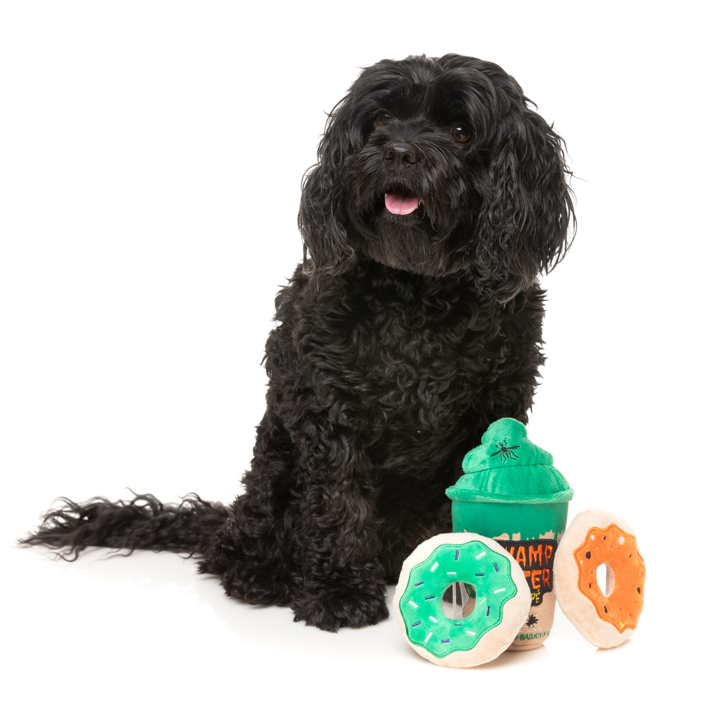 SWAMP WATER FRAPPE & DONUTS 3PK - JUGUETE PARA PERROS