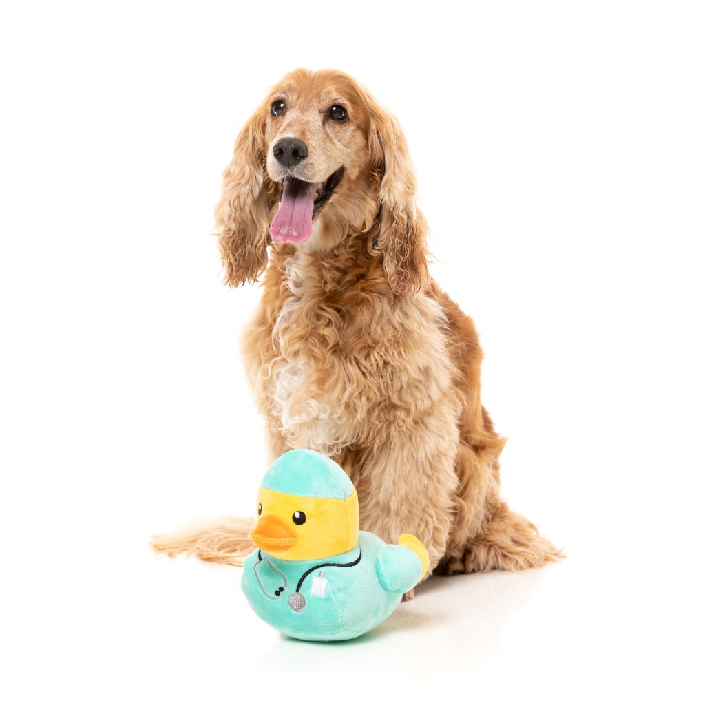 Quackson Five Dog Toy - Duck Ducktor