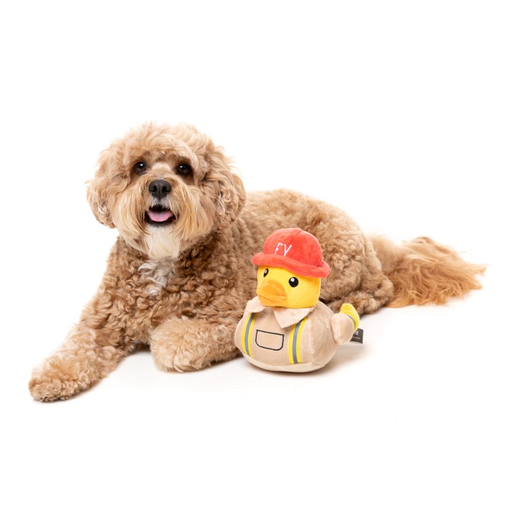 Quackson Five Dog Toy - Firequacker