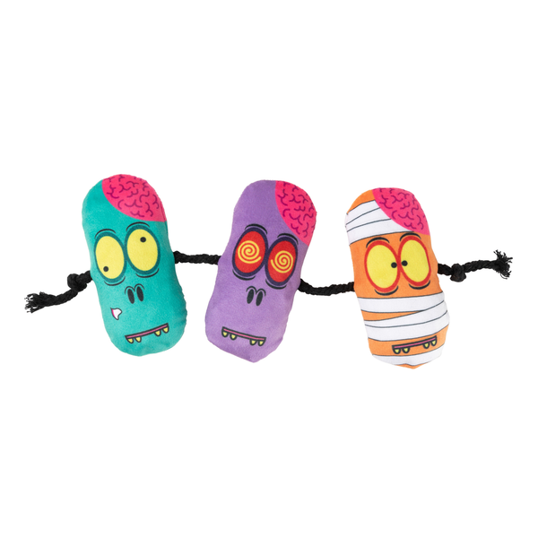 ZOMBIE SKEWER 3PC STRING - JUGUETE PARA GATOS