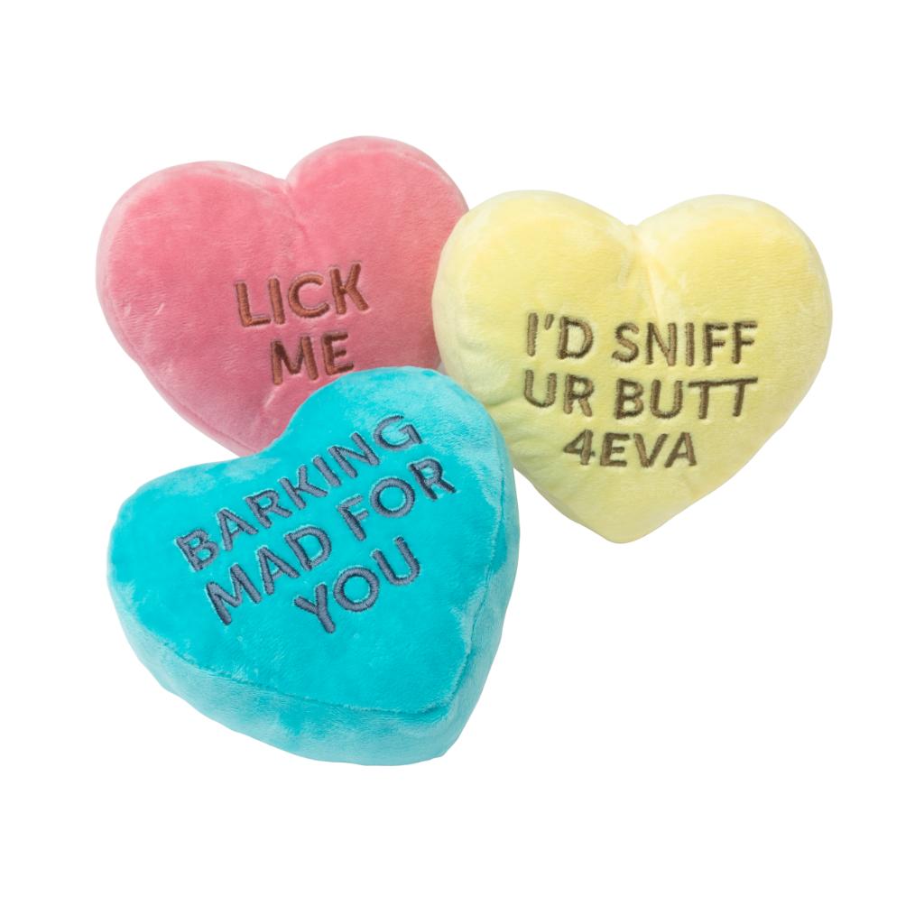 PLUSH TOY - CANDY HEARTS 3 PACK