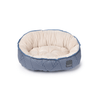 Thornbury Aegean Blue - Cama reversible para perros