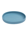 French Blue - Comedero plano de silicona FuzzYard Life para gatos