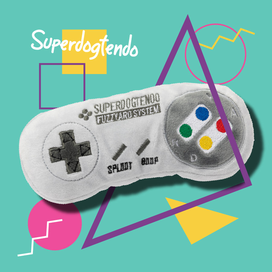 SuperDogtendo Controller Peluche para perros