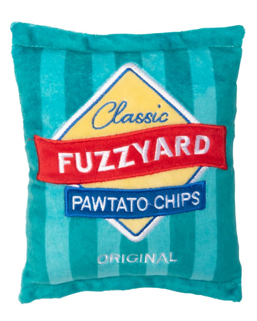 Plush Dog Toy Pawtato Chips