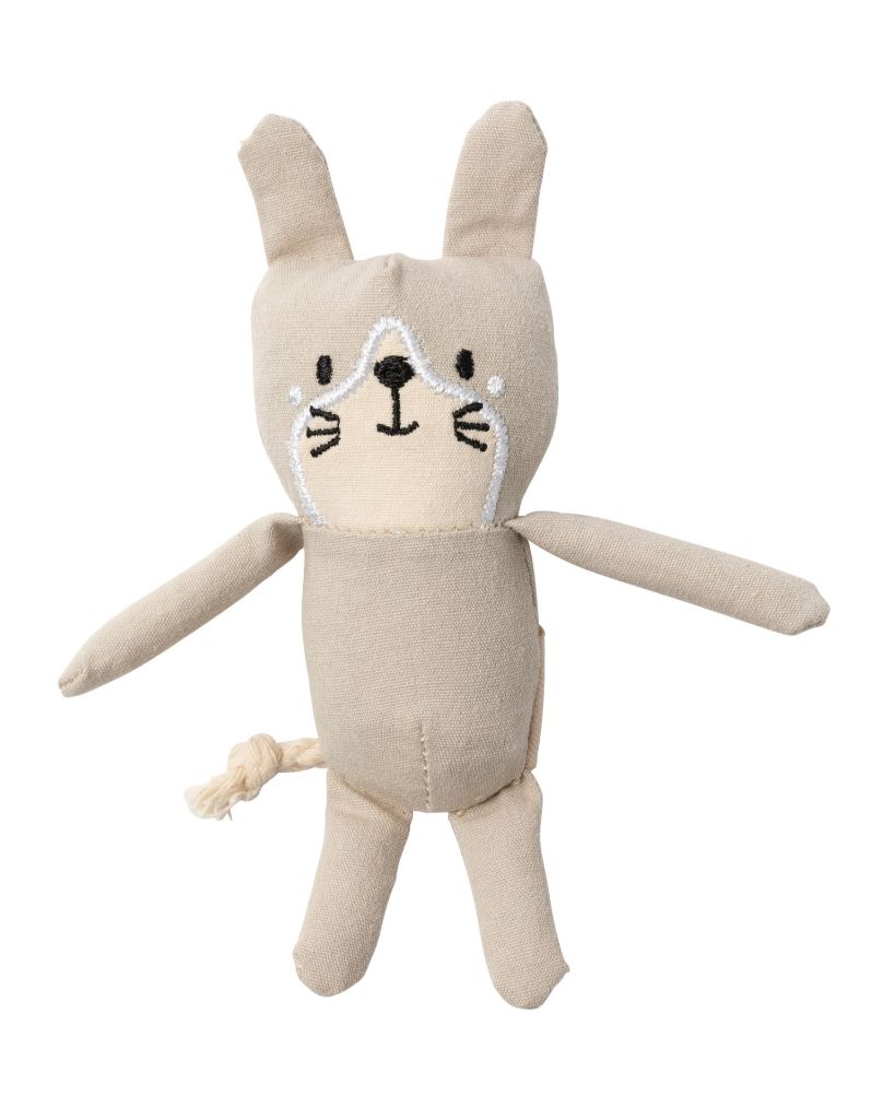 FuzzYard Life Cotton Cat Toy - Cat Sandstone