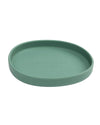 Myrtle Green - Comedero plano de silicona FuzzYard Life para gatos
