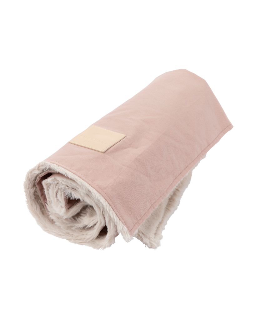 FuzzYard Life Reversible Blanket - Soft Blush
